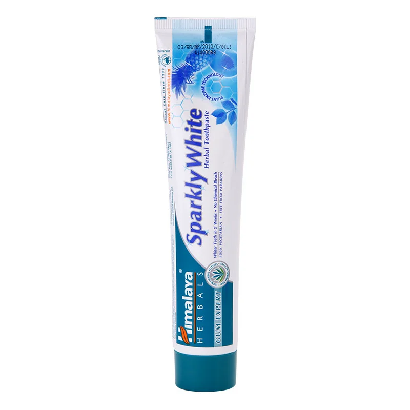 Himalaya Herbals Oral Care Sparkly White паста за зъби за искрящи бели зъби - Грижа за зъбите - Сравни цени от 1 магазин с безплатна доставка