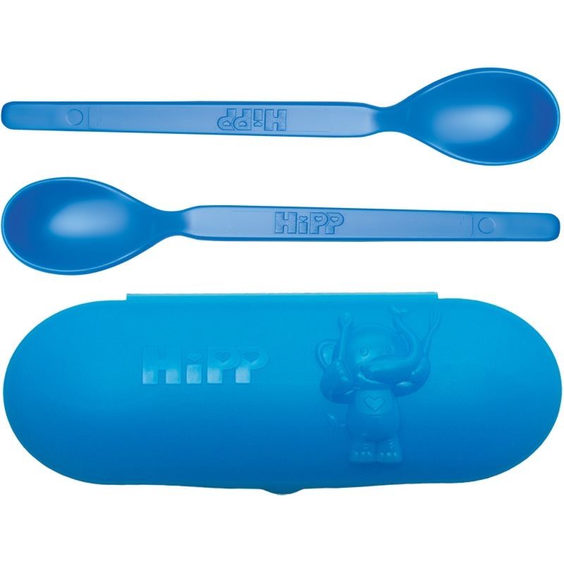 Hipp Spoons Set сет за хранене на път Blue - За деца - Сравни цени от 1 магазин с безплатна доставка