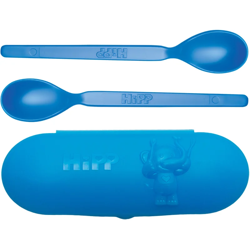 Hipp Spoons Set сет за хранене на път Blue - За деца - Сравни цени от 1 магазин с безплатна доставка