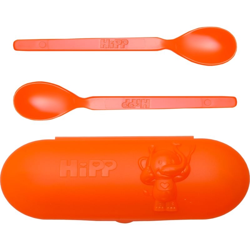 Hipp Spoons Set сет за хранене на път Orange - За деца - Сравни цени от 1 магазин с безплатна доставка