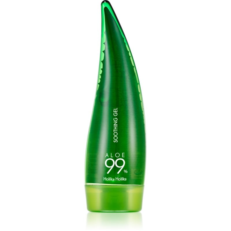 Holika Holika Aloe 99% гел за интензивна хидратация и освежаване на кожата на лицето с алое вера