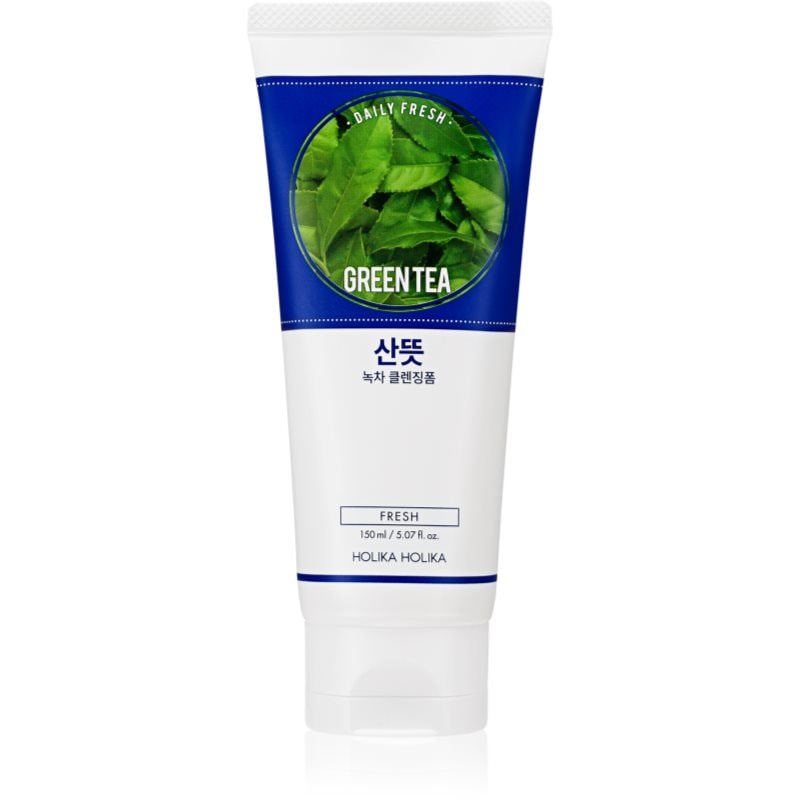 Holika Holika Daily Fresh Green Tea почистваща пяна, изравняваща образуването на себум със зелен чай - Грижа за лице - Сравни цени от 1 магазин с безплатна доставка