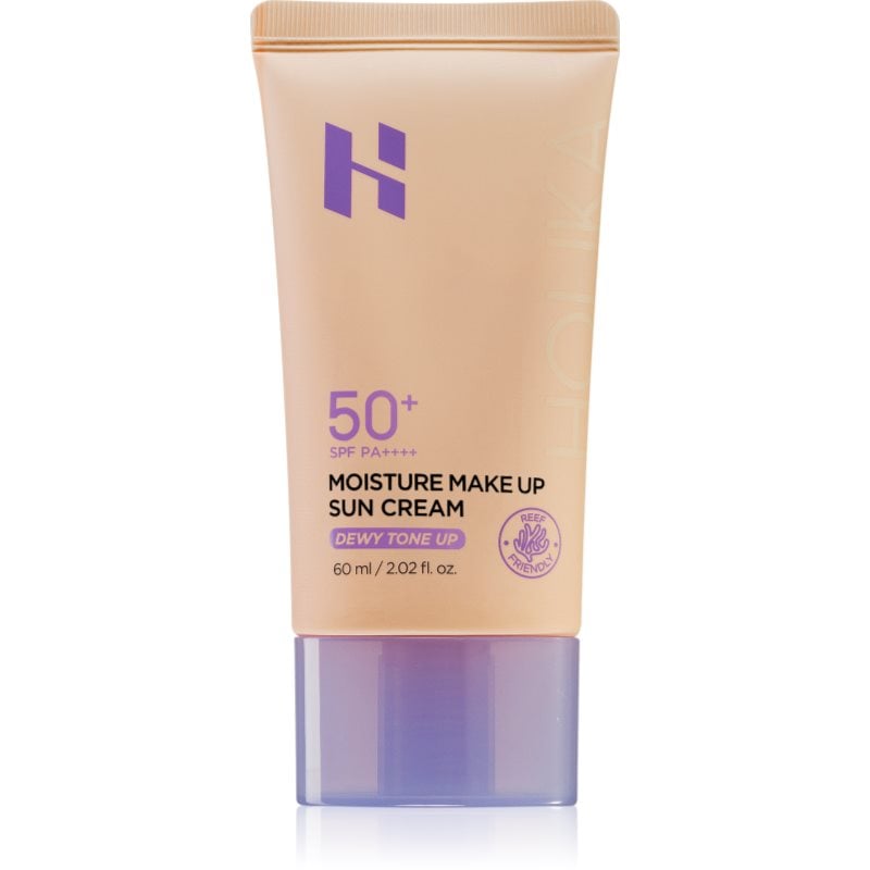 Holika Holika Moisture Make Up Sun Cream защитен тониращ крем за лице SPF 50+