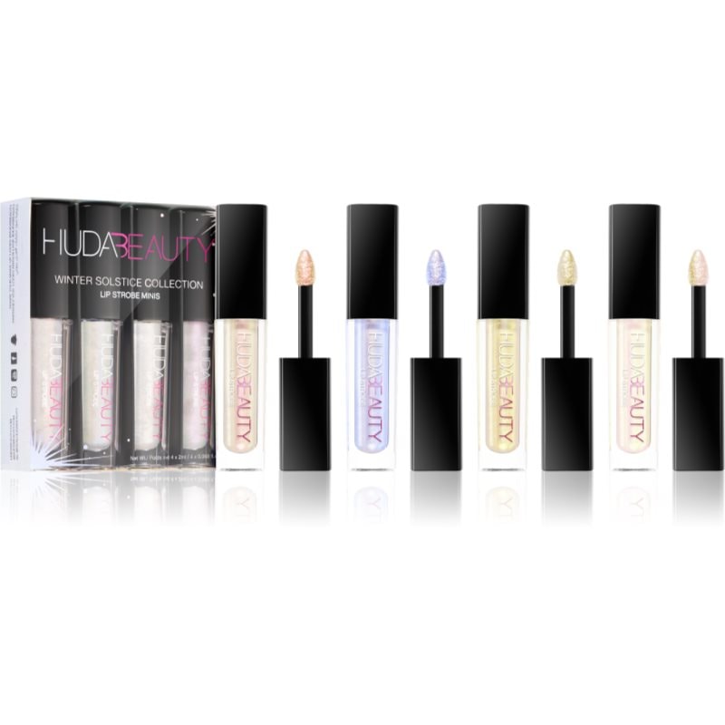 Huda Beauty Winter Solstice Mini Lip Strobe комплект гланц за устни - Комплект - Сравни цени от 1 магазин с безплатна доставка