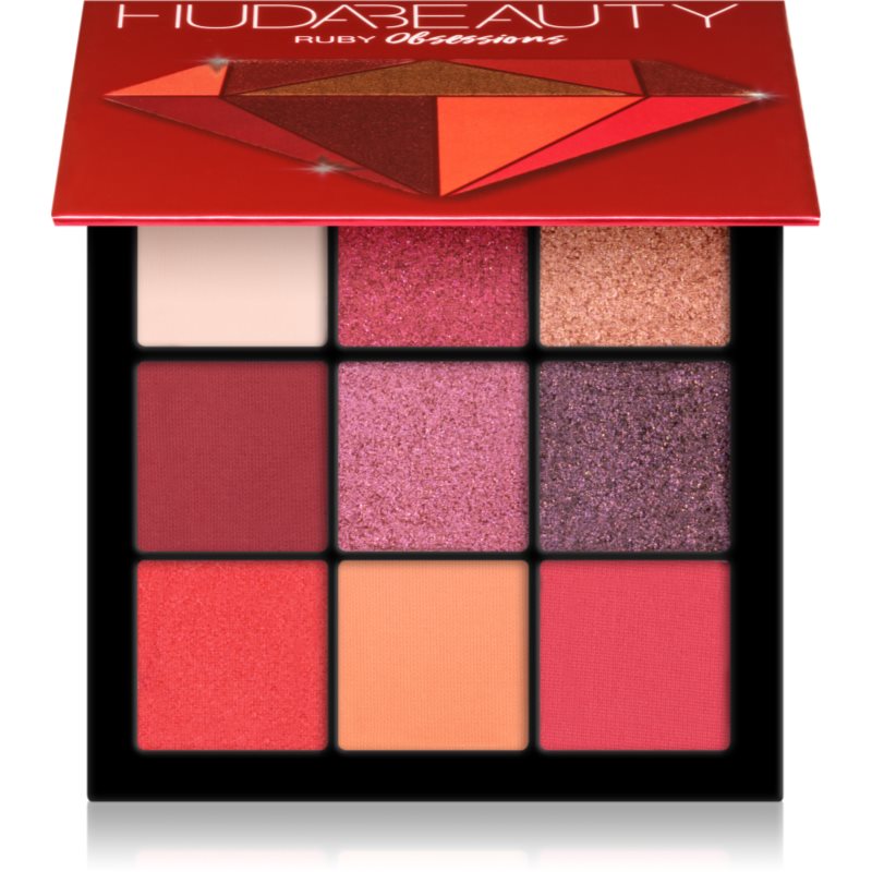 Huda Beauty Ruby Obsessions палитра сенки за очи - Грим - Сравни цени от 1 магазин с безплатна доставка