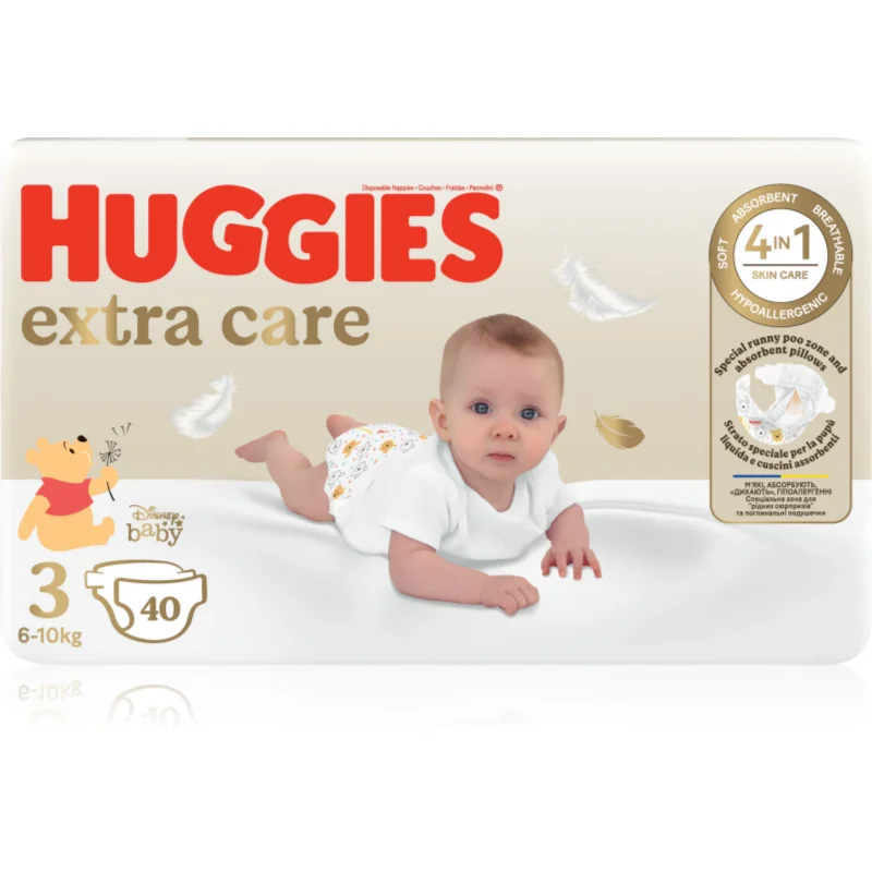 Huggies Extra Care Size 3 еднократни пелени 6- - За деца - Сравни цени от 1 магазин с безплатна доставка