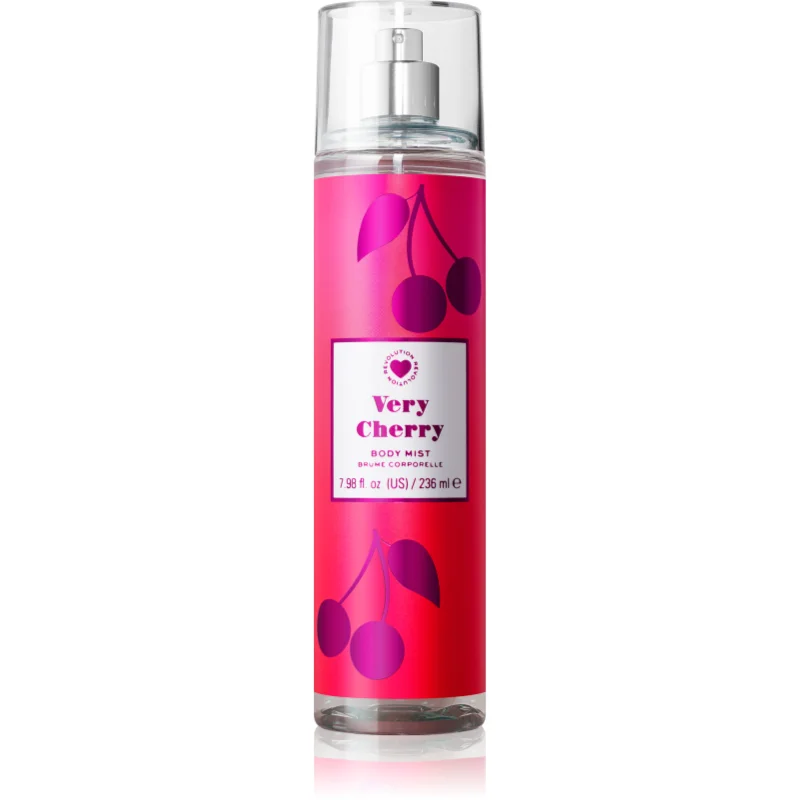 I Heart Revolution Body Mist Very Cherry парфюмиран спрей за тяло за жени - Грижа за тяло - Сравни цени от 1 магазин с безплатна доставка