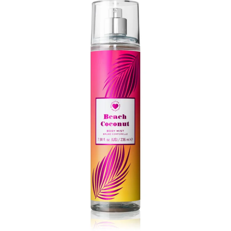 I Heart Revolution Body Mist Beach Coconut парфюмиран спрей за тяло за жени - Грижа за тяло - Сравни цени от 1 магазин с безплатна доставка