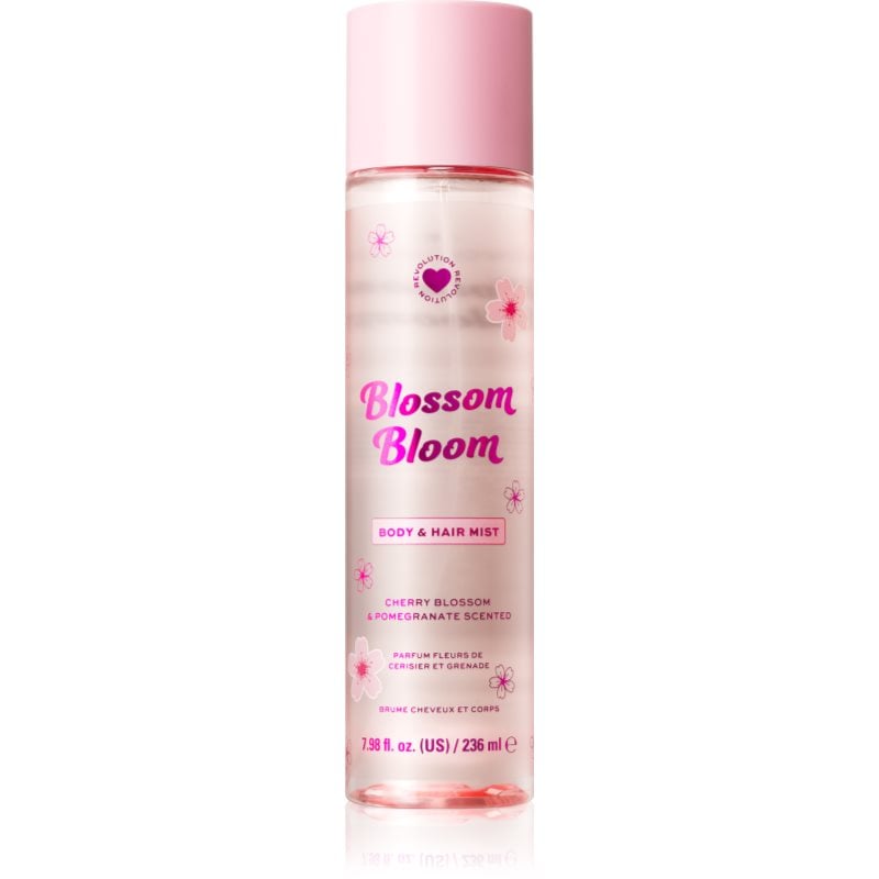 I Heart Revolution Blossom Bloom Парфюмирана мъгла за тяло и коса за жени