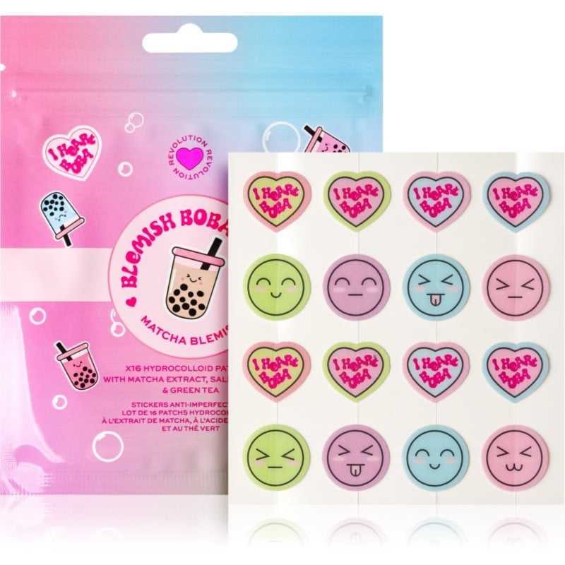 I Heart Revolution Bubble Tea Blemish Boba лепенки за проблемна кожа против акне