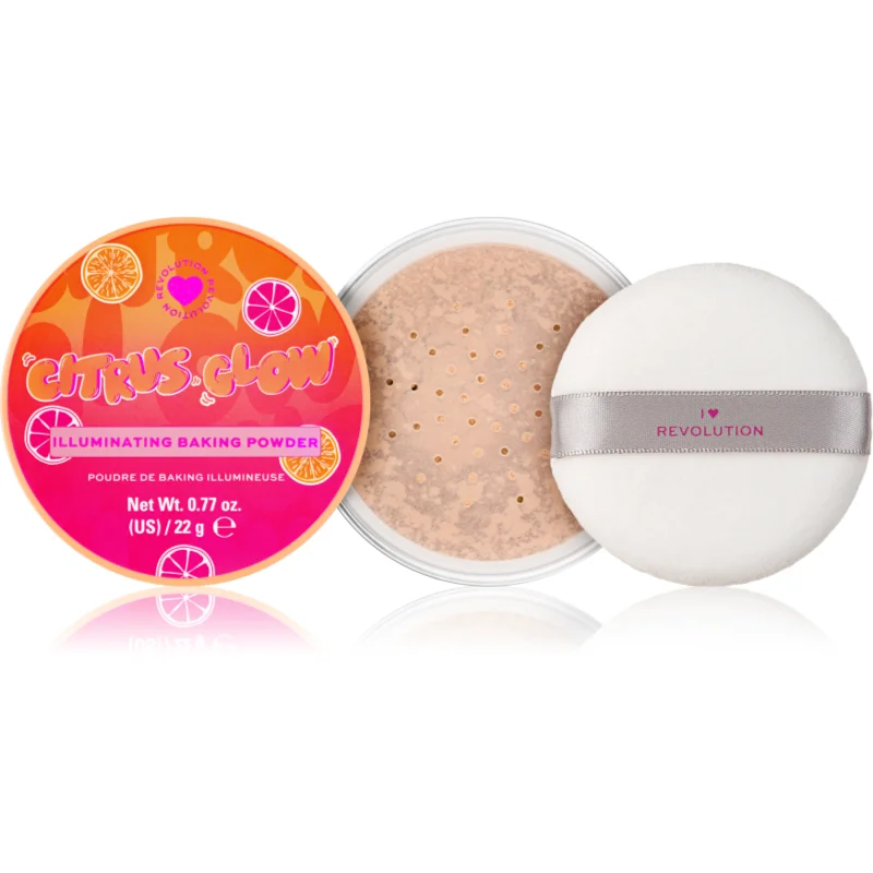 I Heart Revolution Citrus Glow Illuminating Baking Powder озаряваща насипна пудра - Грим - Сравни цени от 1 магазин с безплатна доставка