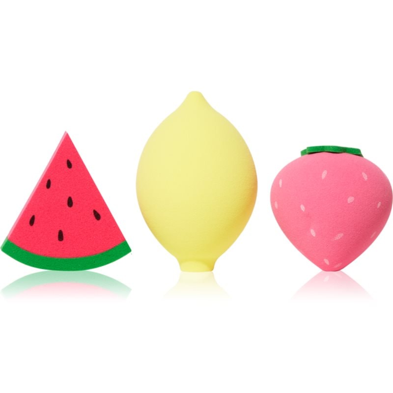 I Heart Revolution Fruit Punch Blending Sponge Trio комплект апликатори за съвършен външен вид - Комплект - Сравни цени от 1 магазин с безплатна доставка