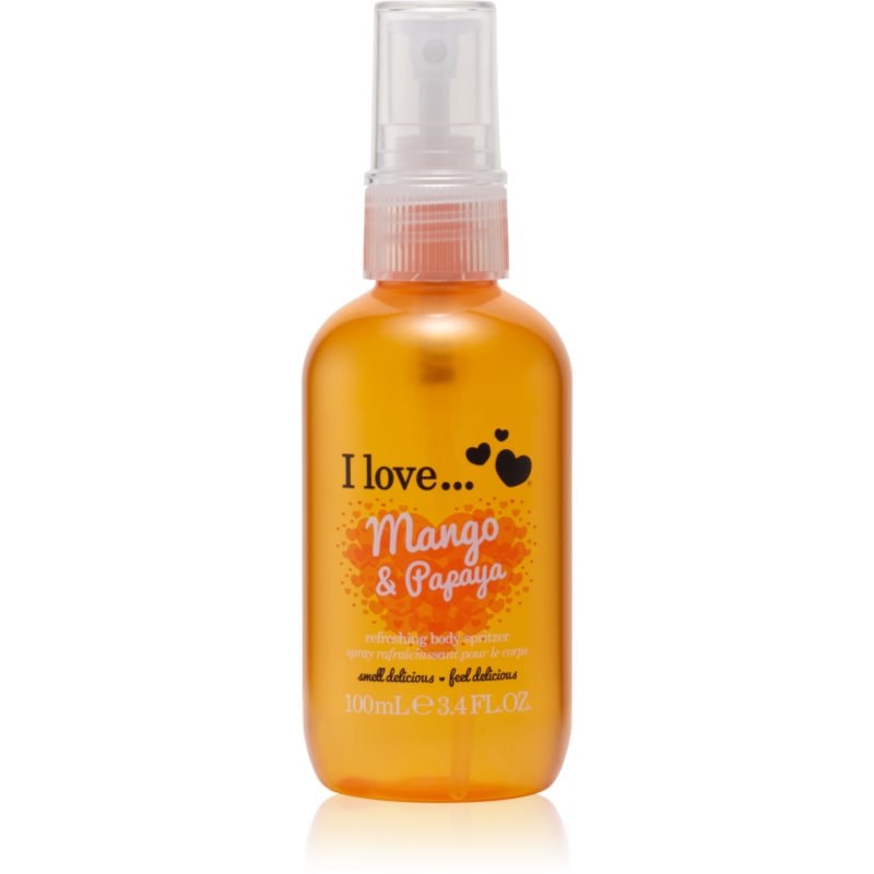 I Love Mango & Papaya освежаващ спрей за тяло - Грижа за тяло - Сравни цени от 1 магазин с безплатна доставка