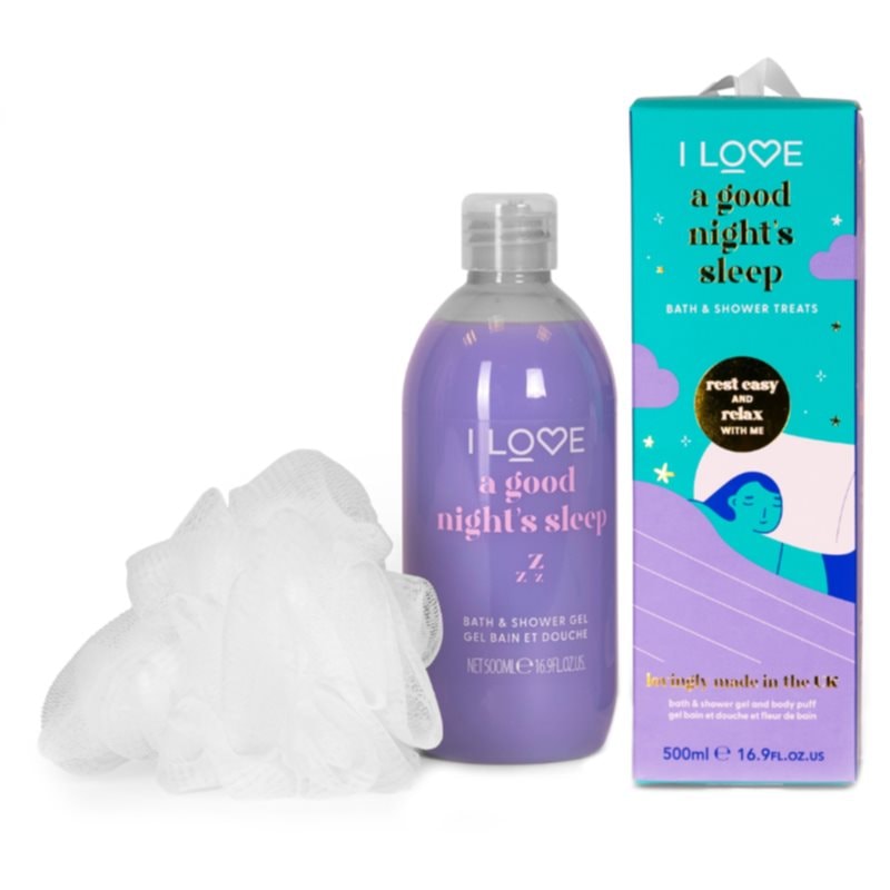 I Love Bathtime Treats A Good Night's Sleep подаръчен комплект под душа - Комплект - Сравни цени от 1 магазин с безплатна доставка