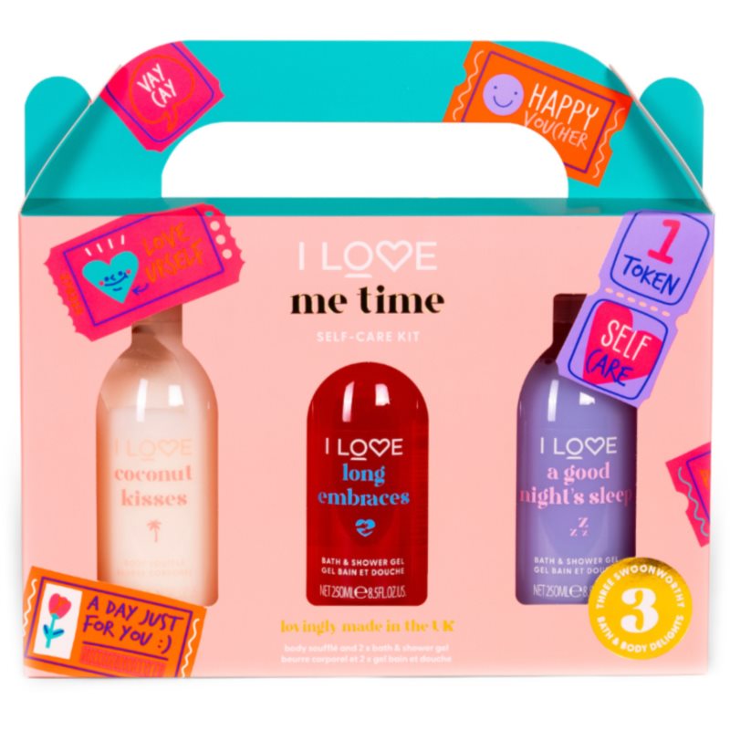I Love Me Time подаръчен комплект за тяло - Комплект - Сравни цени от 1 магазин с безплатна доставка