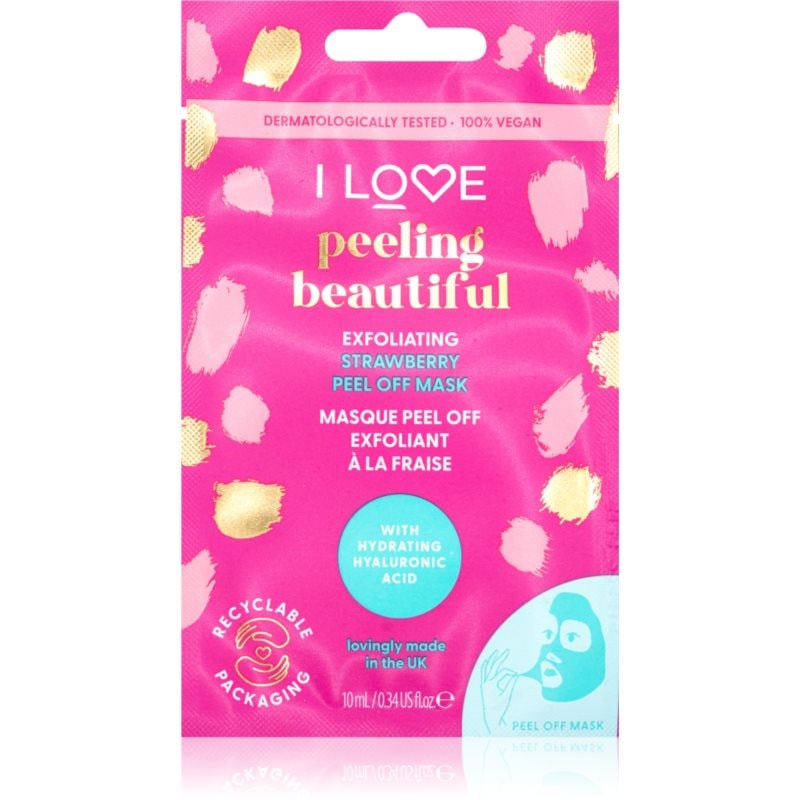 I Love Peeling Beautiful пилинг маска за лице с ексфолиращо действие - Грижа за лице - Сравни цени от 1 магазин с безплатна доставка