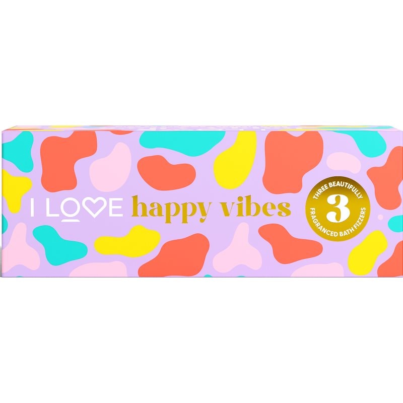 I Love Special Moments Happy Vibes бомбичка за вана аромати Mango, Grapefruit, Peach - Грижа за тяло - Сравни цени от 1 магазин с безплатна доставка