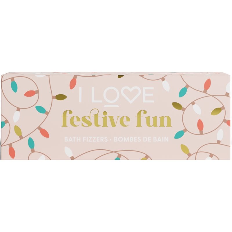 I Love Special Moments Festive Fun бомбичка за вана аромати Cinnamon, Pumpkin Spice, Gingerbread