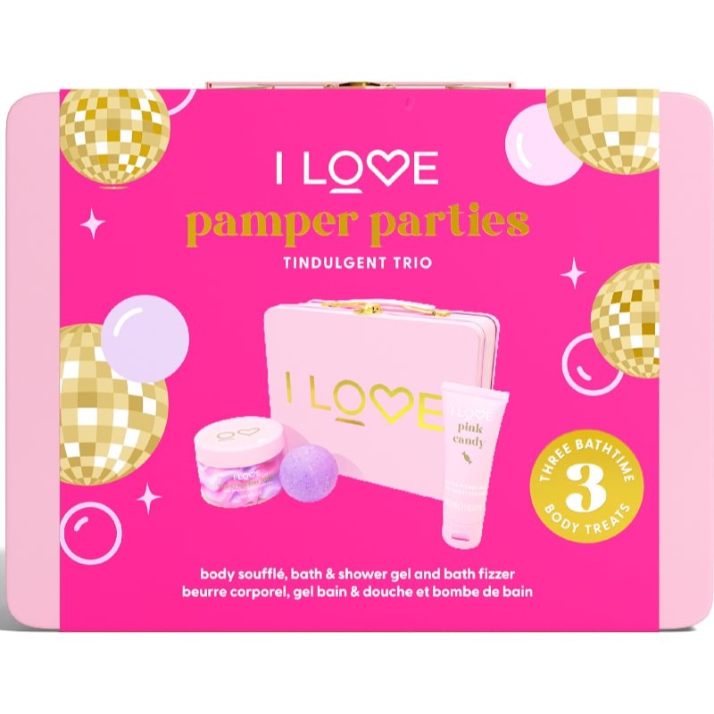 I Love Pamper Parties Tindulgent Trio подаръчен комплект в кутия - Комплект - Сравни цени от 1 магазин с безплатна доставка