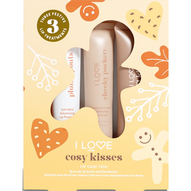I Love Cosy Kisses подаръчен комплект за устни - Комплект - Сравни цени от 1 магазин с безплатна доставка