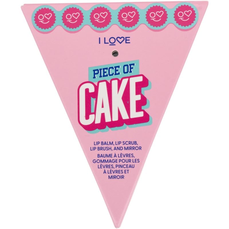I Love Piece of Cake подаръчен комплект за устни