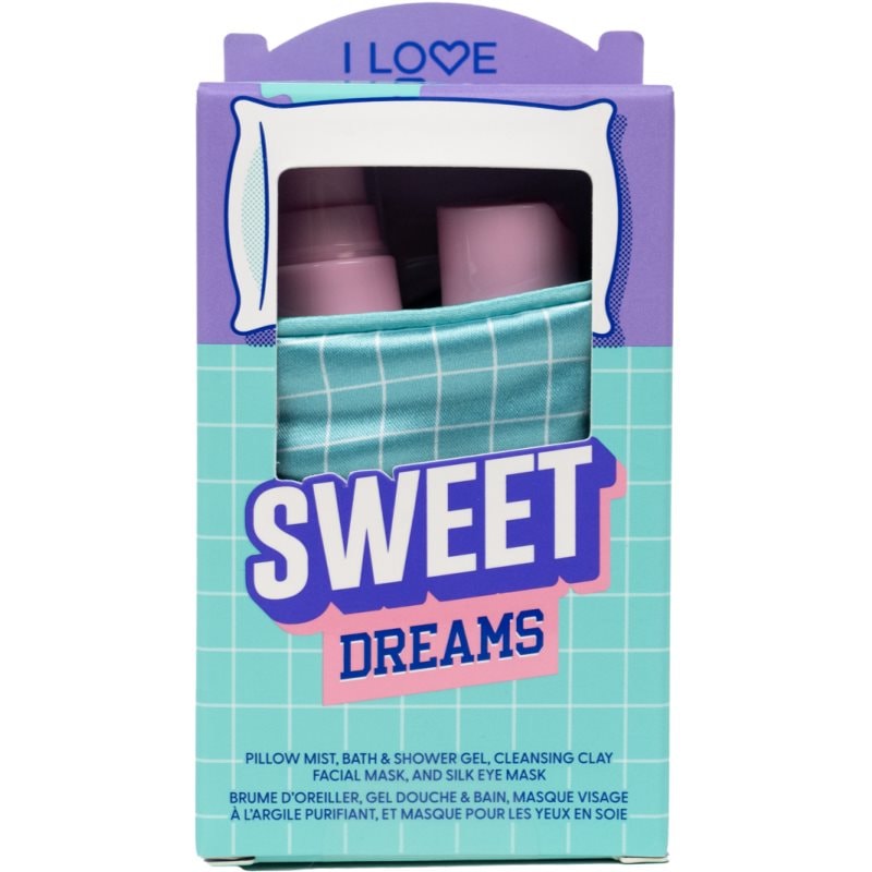 I Love I Love Sweet Dreams подаръчен комплект за спокоен сън - Унисекс парфюм - Сравни цени от 1 магазин с безплатна доставка