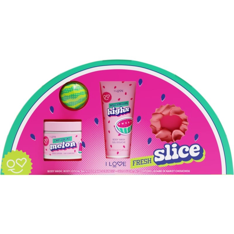 I Love Fresh Slice подаръчен комплект за вана - Комплект - Сравни цени от 1 магазин с безплатна доставка
