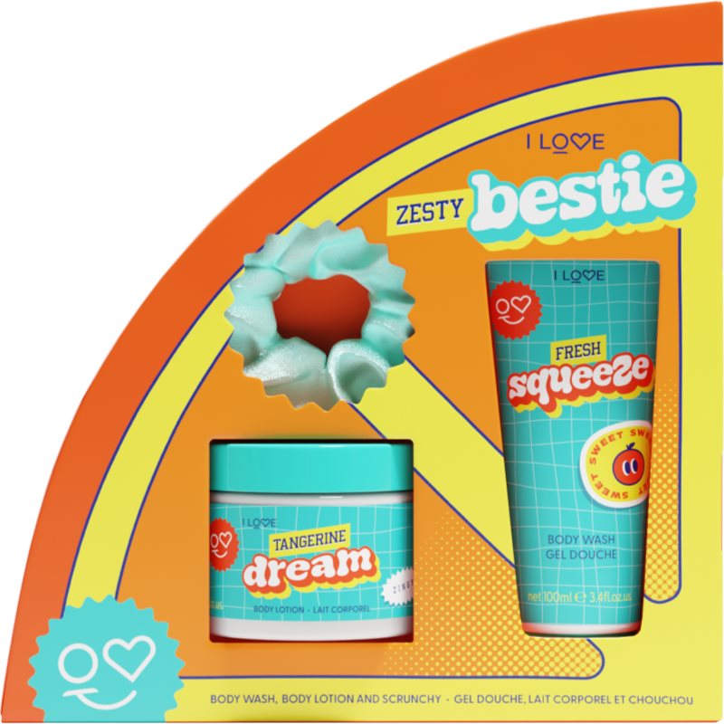 I Love Zesty Bestie подаръчен комплект аромати Zesty Orange - Комплект - Сравни цени от 1 магазин с безплатна доставка