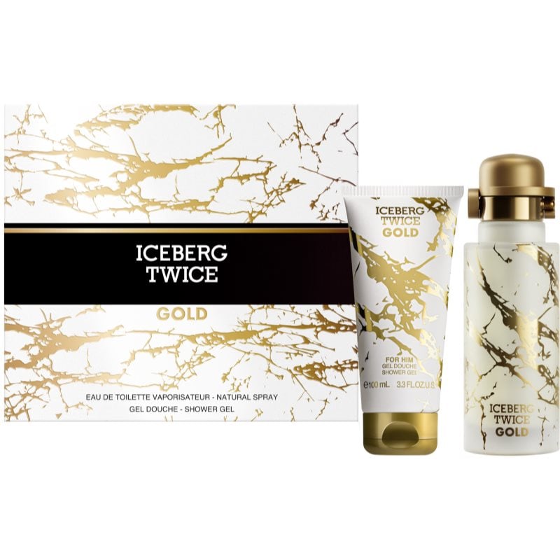 Iceberg Twice Gold подаръчен комплект за мъже