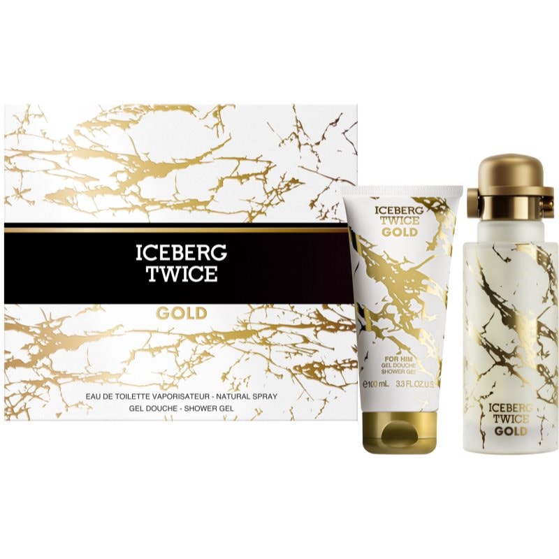 Iceberg Twice Gold подаръчен комплект за мъже - Комплект - Сравни цени от 1 магазин с безплатна доставка