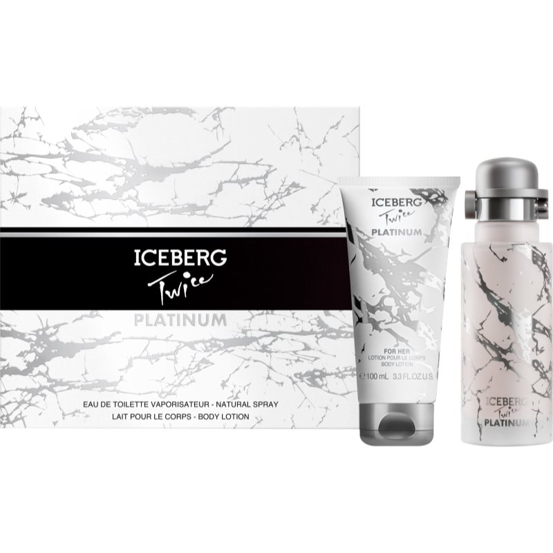 Iceberg Twice Platinum подаръчен комплект за жени - Комплект - Сравни цени от 1 магазин с безплатна доставка