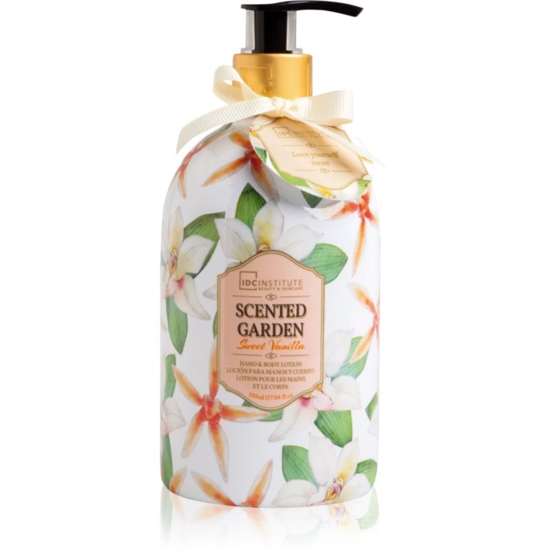 IDC INSTITUTE Scented Garden Vanilla хидратиращо мляко за тяло