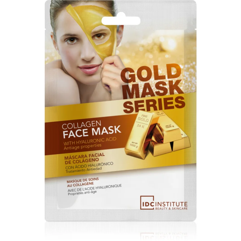 IDC Institute Gold Mask Series хидратираща маска за лице със злато