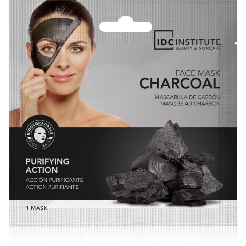 IDC Institute Charcoal почистваща маска за лице 22 гр.