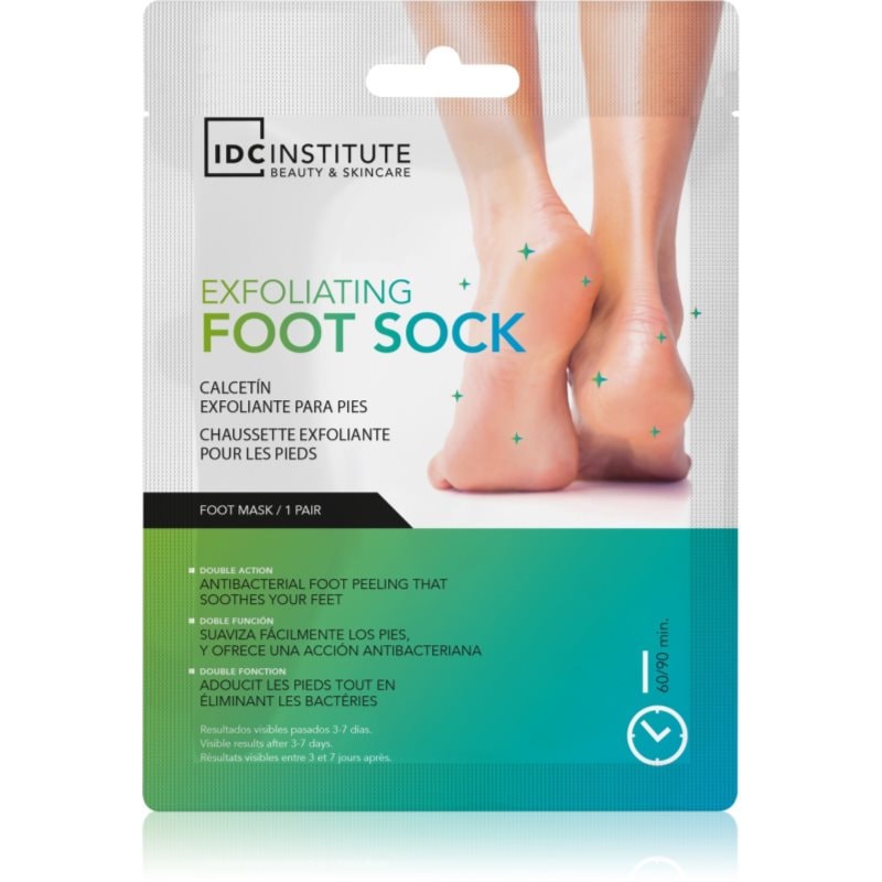 IDC Institute Exfoliating Foot Sock ексфолираща маска за крака - Грижа за тяло - Сравни цени от 1 магазин с безплатна доставка