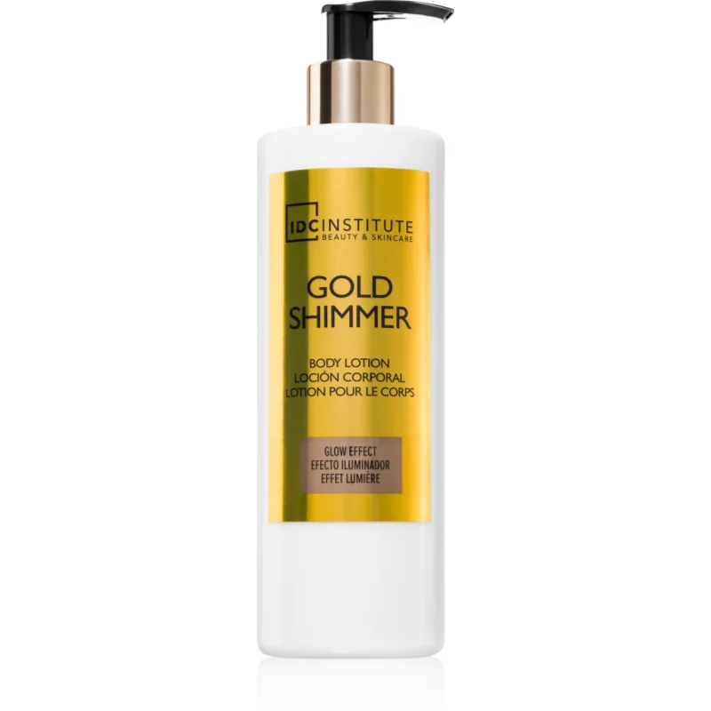 IDC Institute Gold Shimmer хидратиращо мляко за тяло - Грижа за тяло - Сравни цени от 1 магазин с безплатна доставка