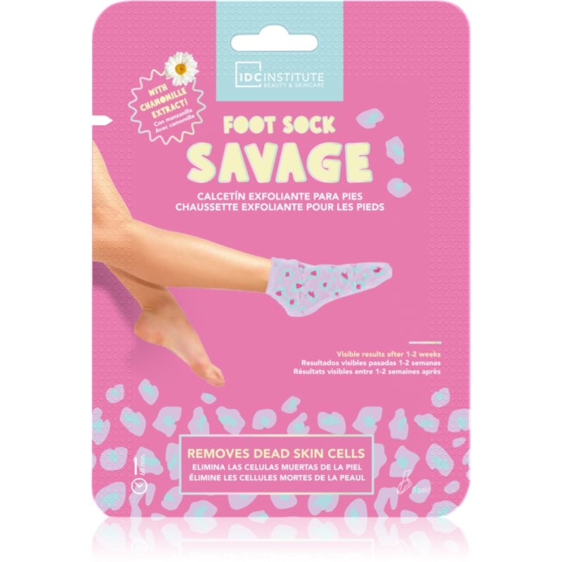 IDC Institute Foot Sock Savage ексфолираща маска за крака