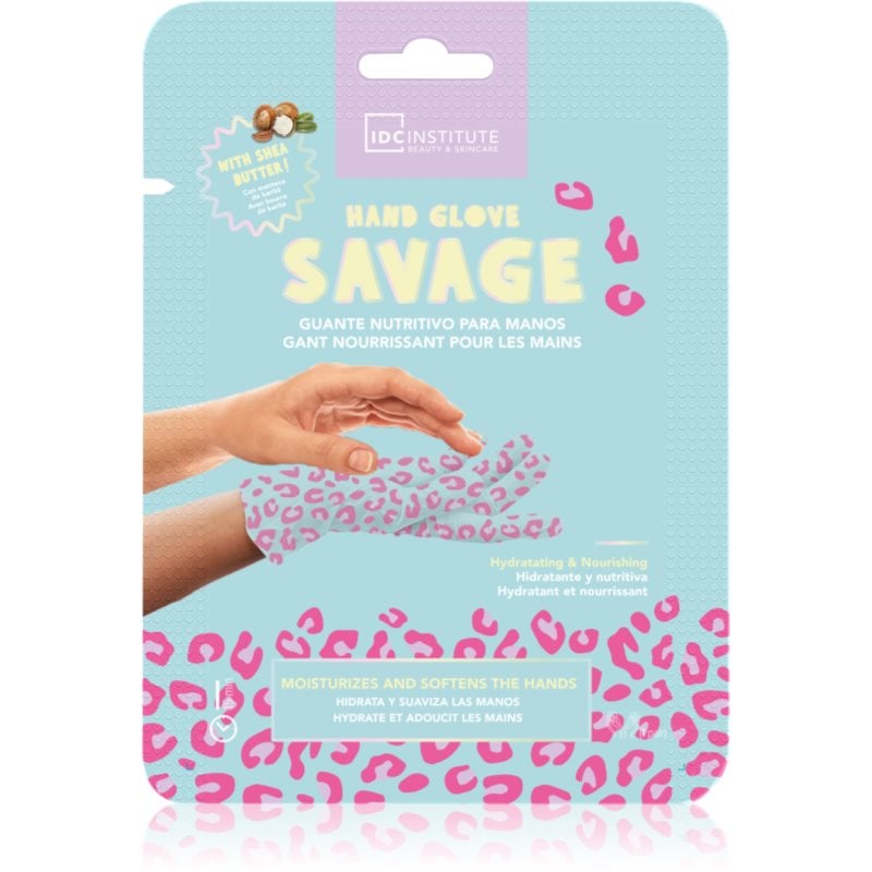 IDC Institute Hand Glove Savage хидратираща маска за ръце
