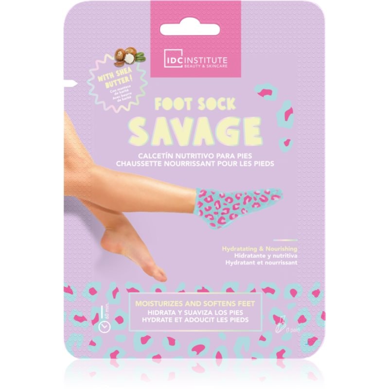 IDC Institute Foot Sock Savage хидратираща маска за крака - Грижа за тяло - Сравни цени от 1 магазин с безплатна доставка