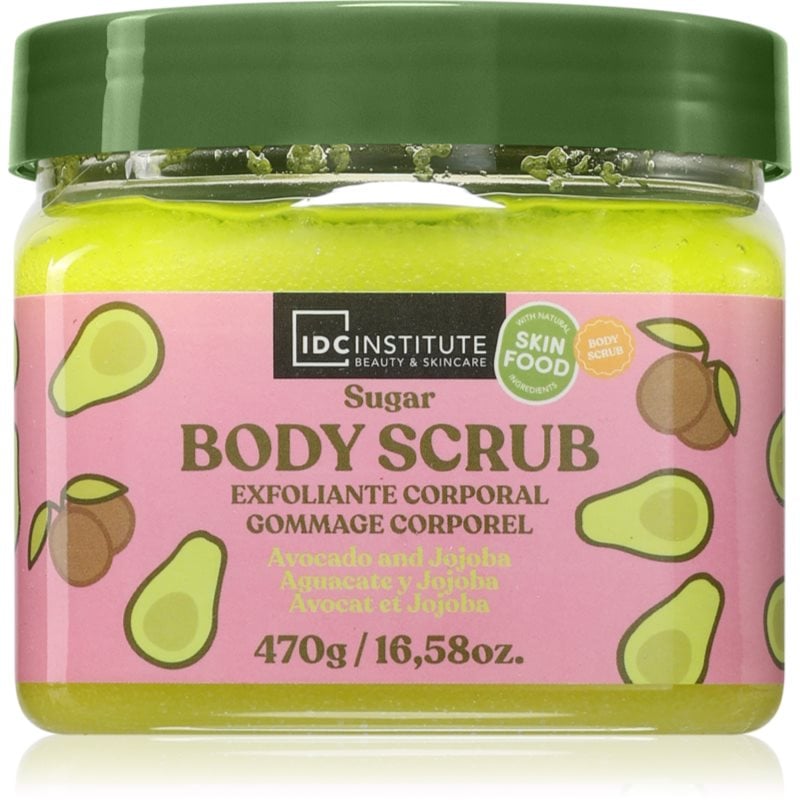 IDC Institute Avocado and Jojoba Oil пилинг за тяло