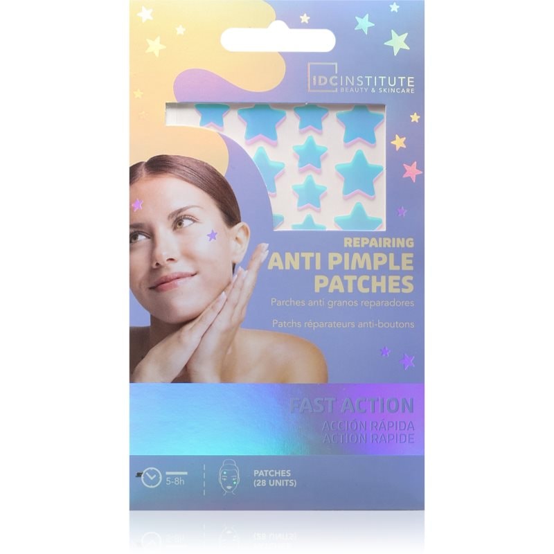 IDC Institute Anti Pimple Patches почистващи лентички за лице за кожа с акне - Грижа за лице - Сравни цени от 1 магазин с безплатна доставка