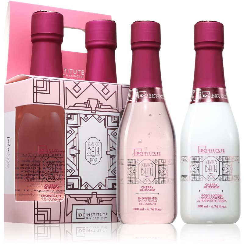 IDC Institute Scented Bath Rose подаръчен комплект за жени - Комплект - Сравни цени от 1 магазин с безплатна доставка