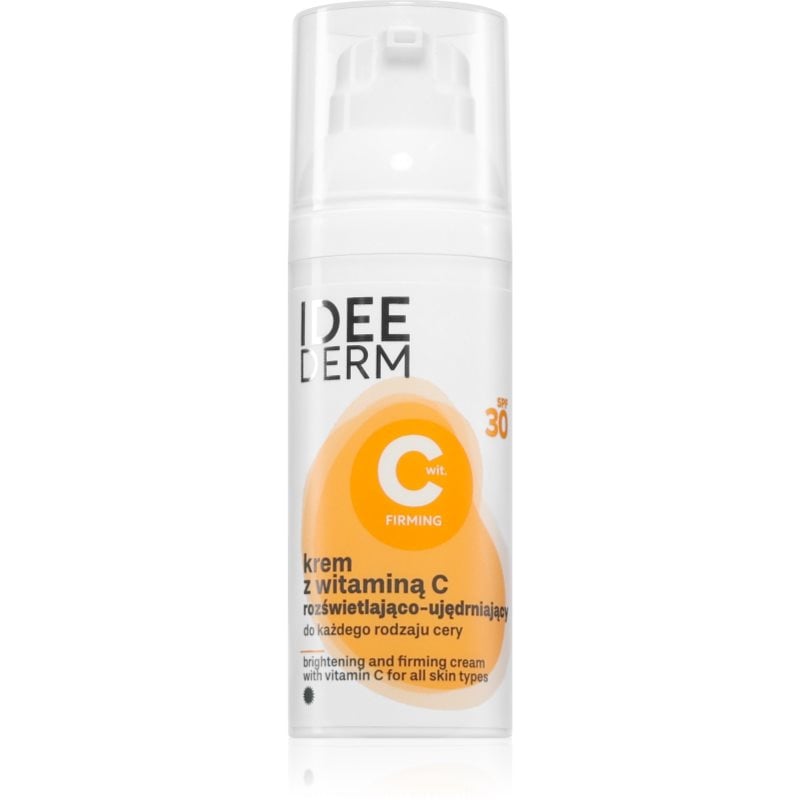 Ideepharm Idee Derm Vitamin C озаряващ и подсилващ дневен крем SPF 30