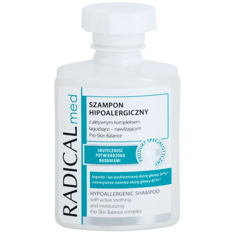 Ideepharm Radical Med Hypoalergenic хипоалергенен шампоан за скалп с псориазис