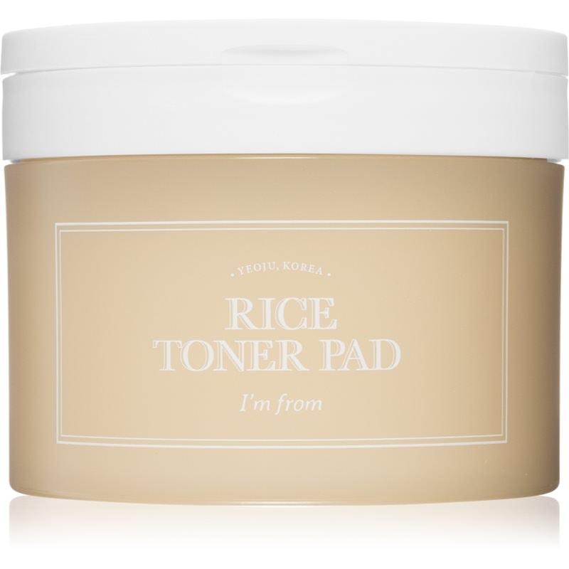 I'm from Rice Toner Pad тонизиращи възглавнички за освежаване и изглаждане на кожата - Грижа за лице - Сравни цени от 1 магазин с безплатна доставка