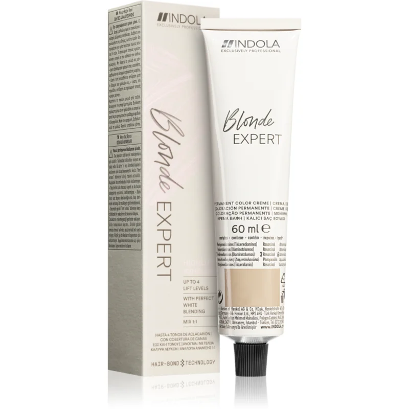 Indola Blond Expert перманентната боя за коса за руса коса - Грижа за коса - Сравни цени от 1 магазин с безплатна доставка