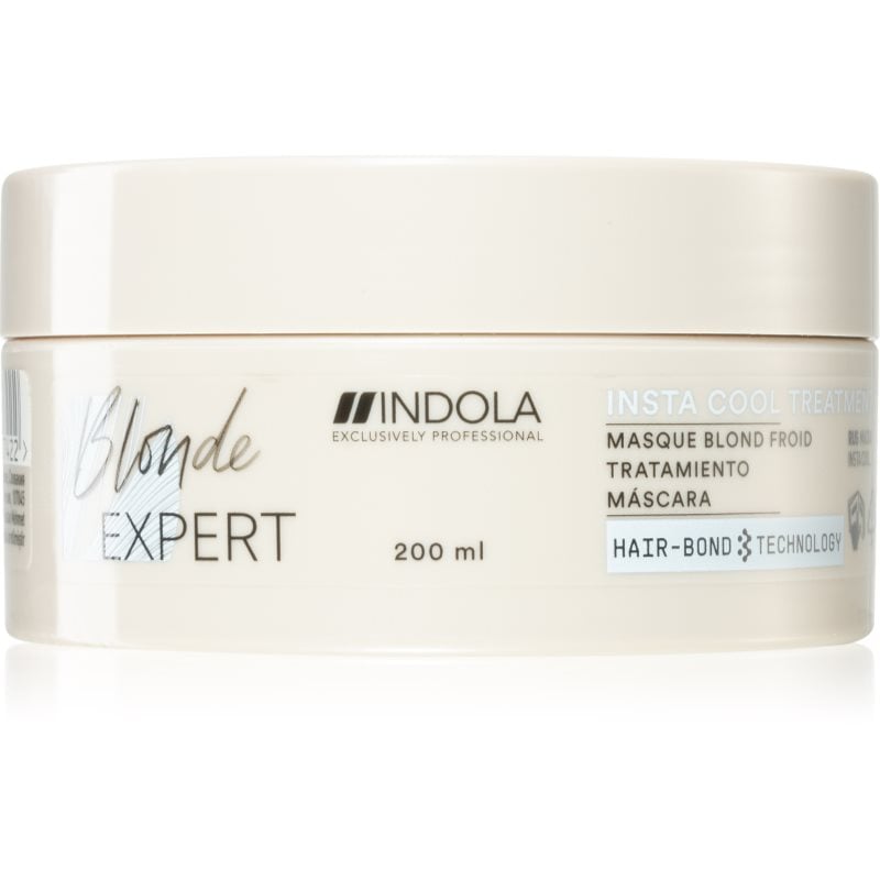 Indola Blond Expert Insta Cool подхранваща маска за коса за студени руси нюанси