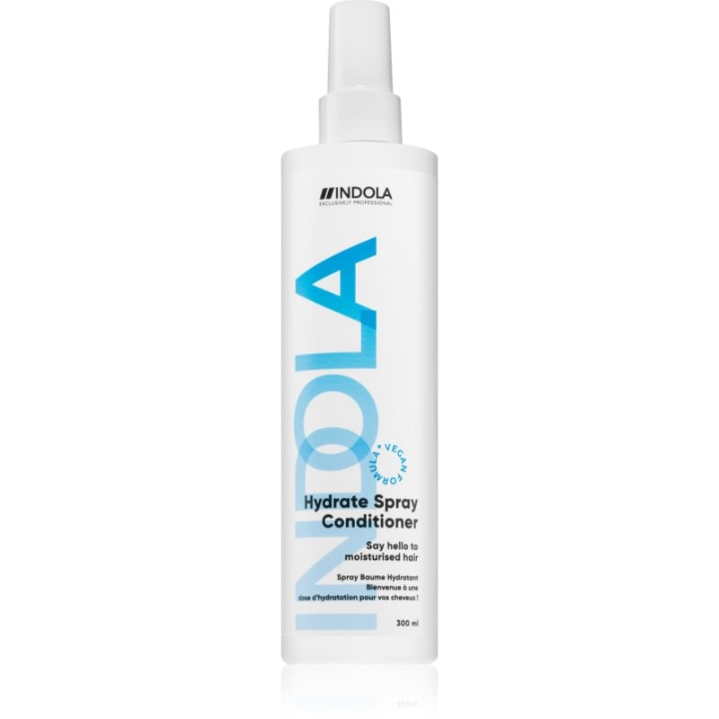 Indola Hydrate Spray Conditioner хидратиращ балсам в спрей - Грижа за коса - Сравни цени от 1 магазин с безплатна доставка