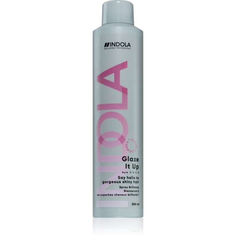 Indola Glaze It Up спрей за коса за сияен блясък