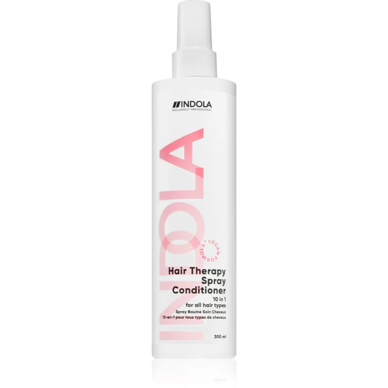 Indola Hair Therapy Spray Conditioner балсам в спрей без отмиване за всички видове коса - Грижа за коса - Сравни цени от 1 магазин с безплатна доставка